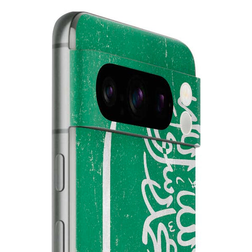 Saudi Arabia Flag Distressed Google Pixel 8 Pro Skin